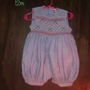 Carriage Boutique Cherry Smock Bubble